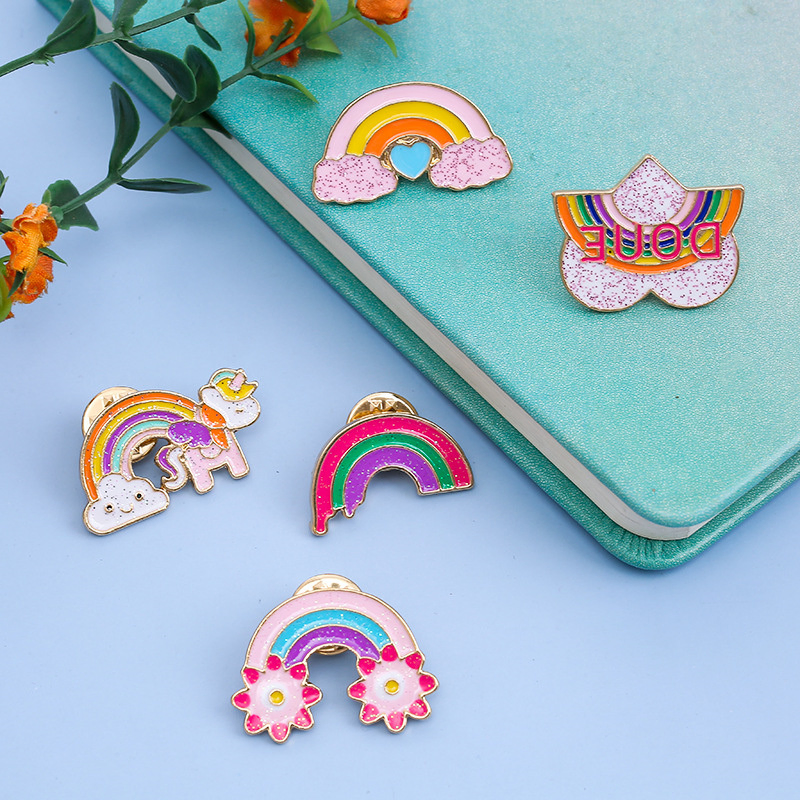 Manufacturer Customized Logo Craft Hat Pins Luxury Cartoon Anime Metal Fashion Custom Metal Brooch Enamel Badge Lapel Pin