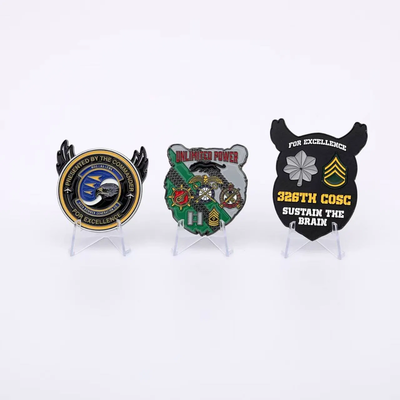 High-Quality Challenge Coins for Military, Sports, and Corporate Recognition