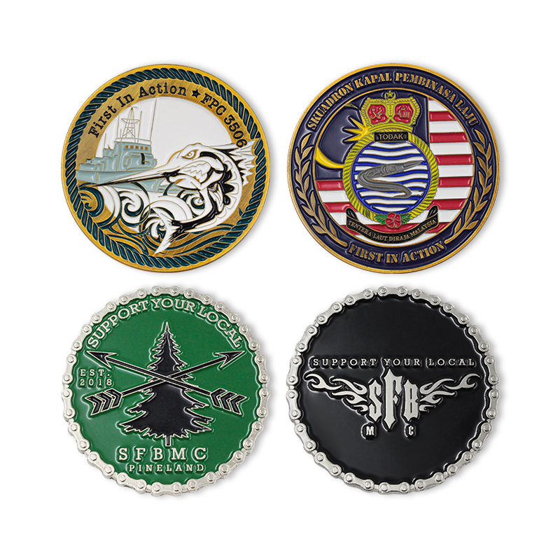 Hot Sale Custom Free design Silver Commemor Coin Maker Custom Metal Hard Enamel Souvenir Blank Challenge Gold Coin