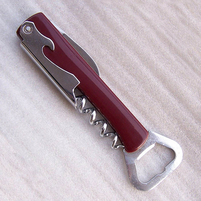 Multifunction Stainless Steel Corkscrew Portable Wine Bottle Opener Beer Opener