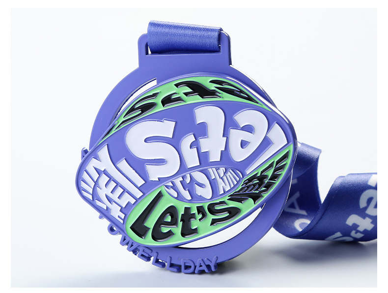 Round Hollow Medal Custom Competition Hanging Sports Event Souvenir Awards