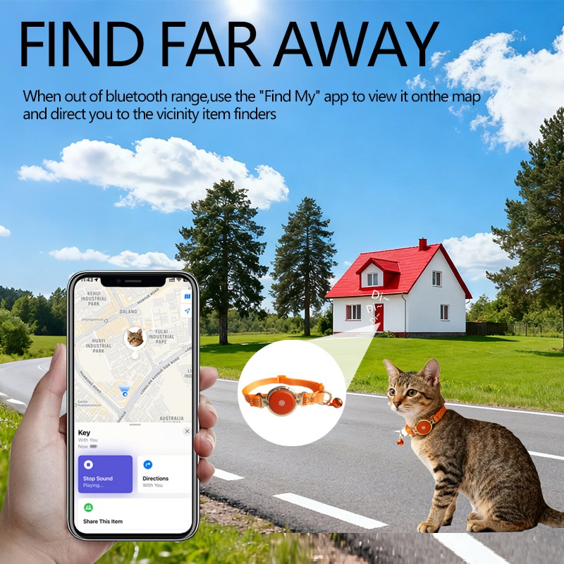 Smart Personalized Pet Tag with GPS for Dogs and Cats Pet Product