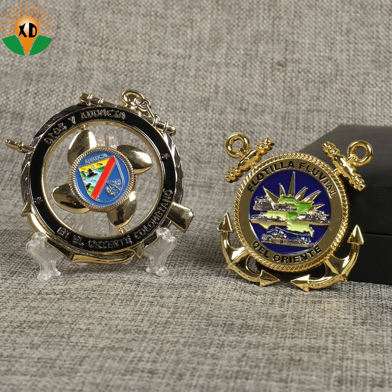 Poker Wholesale Antique Plated Old Souvenir Promotional Gift Custom Personalized Design Metal Crafts Challenge Coin