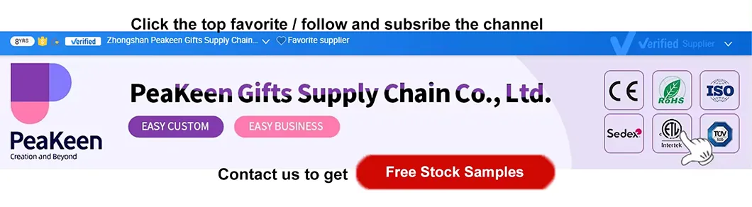 Custom Logo Metal Key Chains Banner