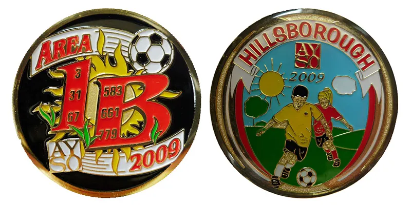 Sports Challenge Coins