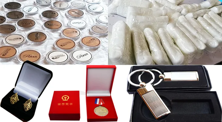 Military Badge Side View