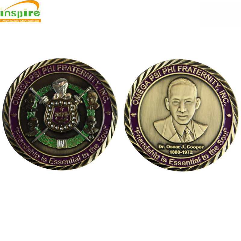 Promotional Gift Wholesale Souvenir Metal Gold Military Challenge Coin