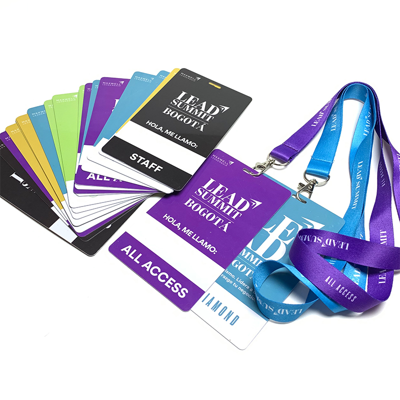 Custom High-Quality PVC Badges for VIP Events and Meetings