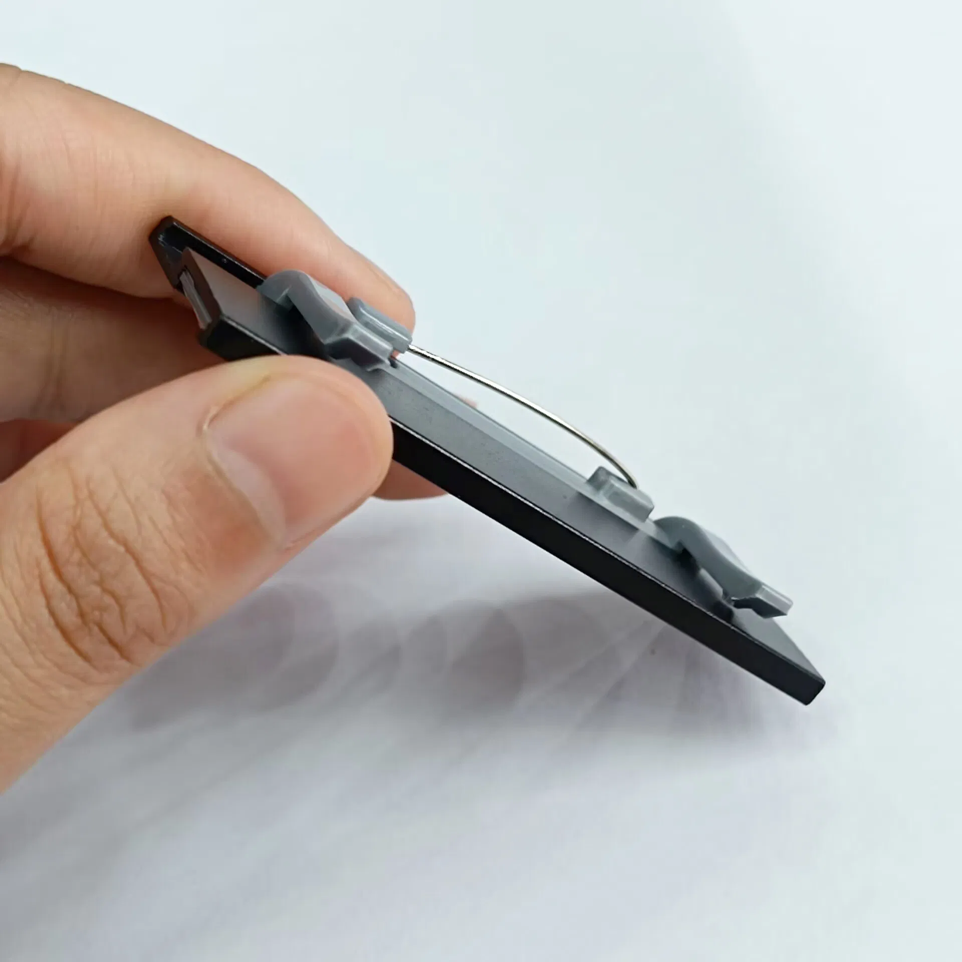 High Quality Custom Metal Logo Blank Name Tag Plate Badge Engraved Brass Custom Aluminum Metal Name Plate Nameplate Badge