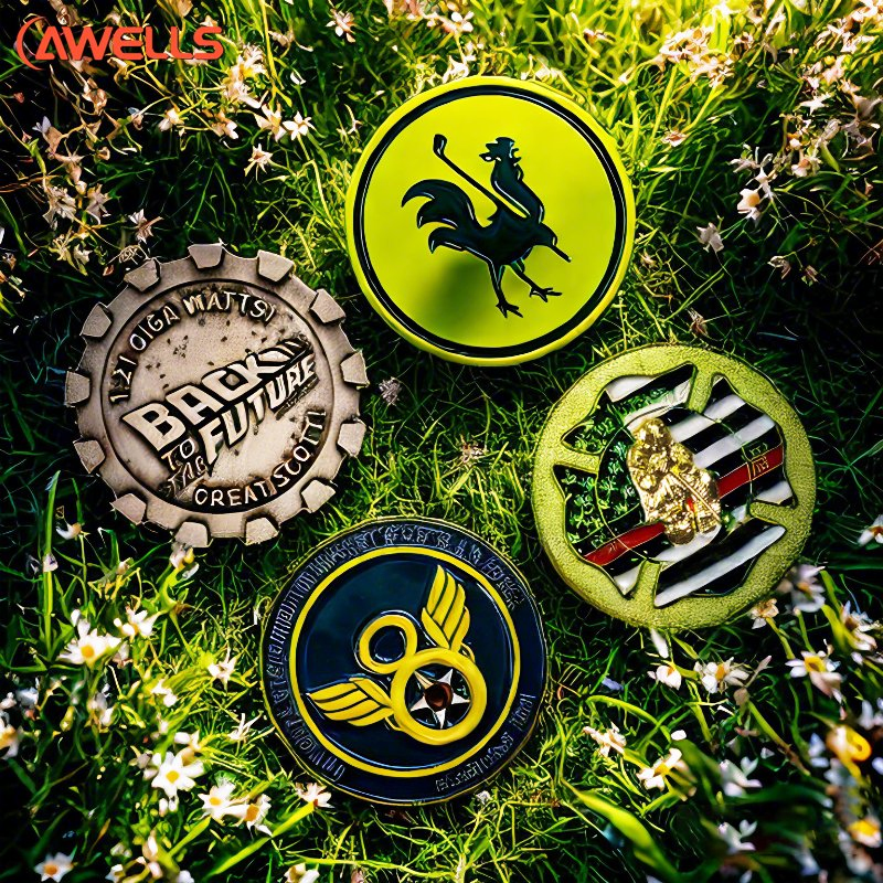 China Manufacturer Custom Antique Nickel Plated Soft Enamel Old Collectible Embossed Brass Silver Gold Metal Challenge Coin