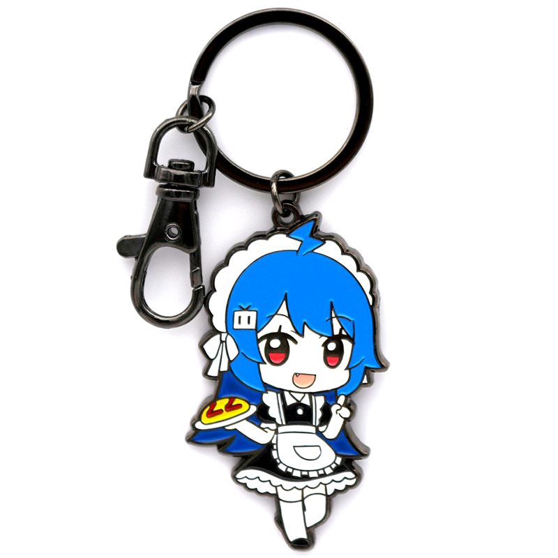 Promotional Custom Logo Acrylic Cute Anime Keyring Embroidery Plastic Leather Car Key Chain Silicone Rubber PVC Sneaker Shoe Bottle Opener Enamel Metal Keychain