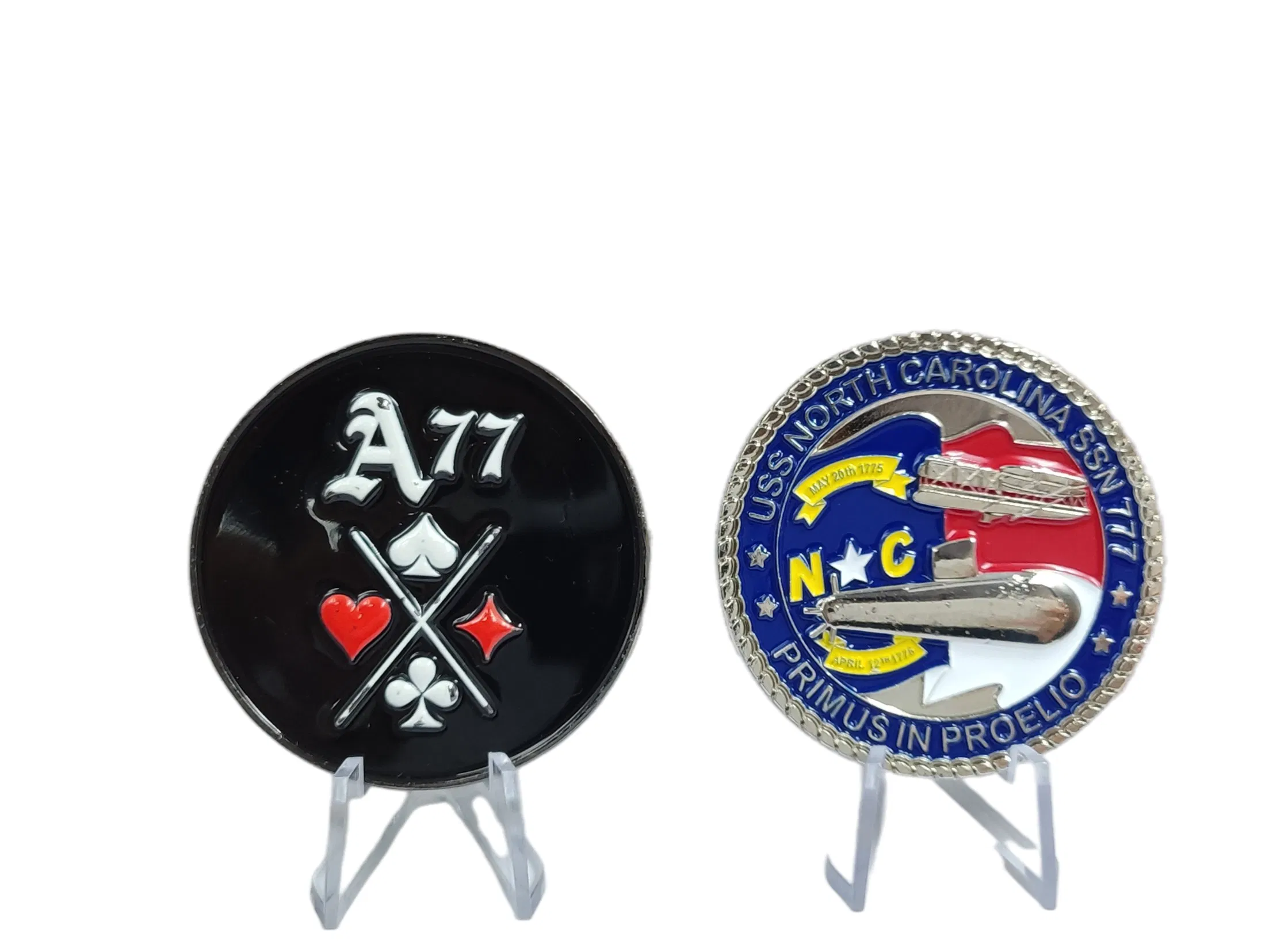 Premium Challenge Coin Metallic Replica Currency Collectible for Enthusiasts