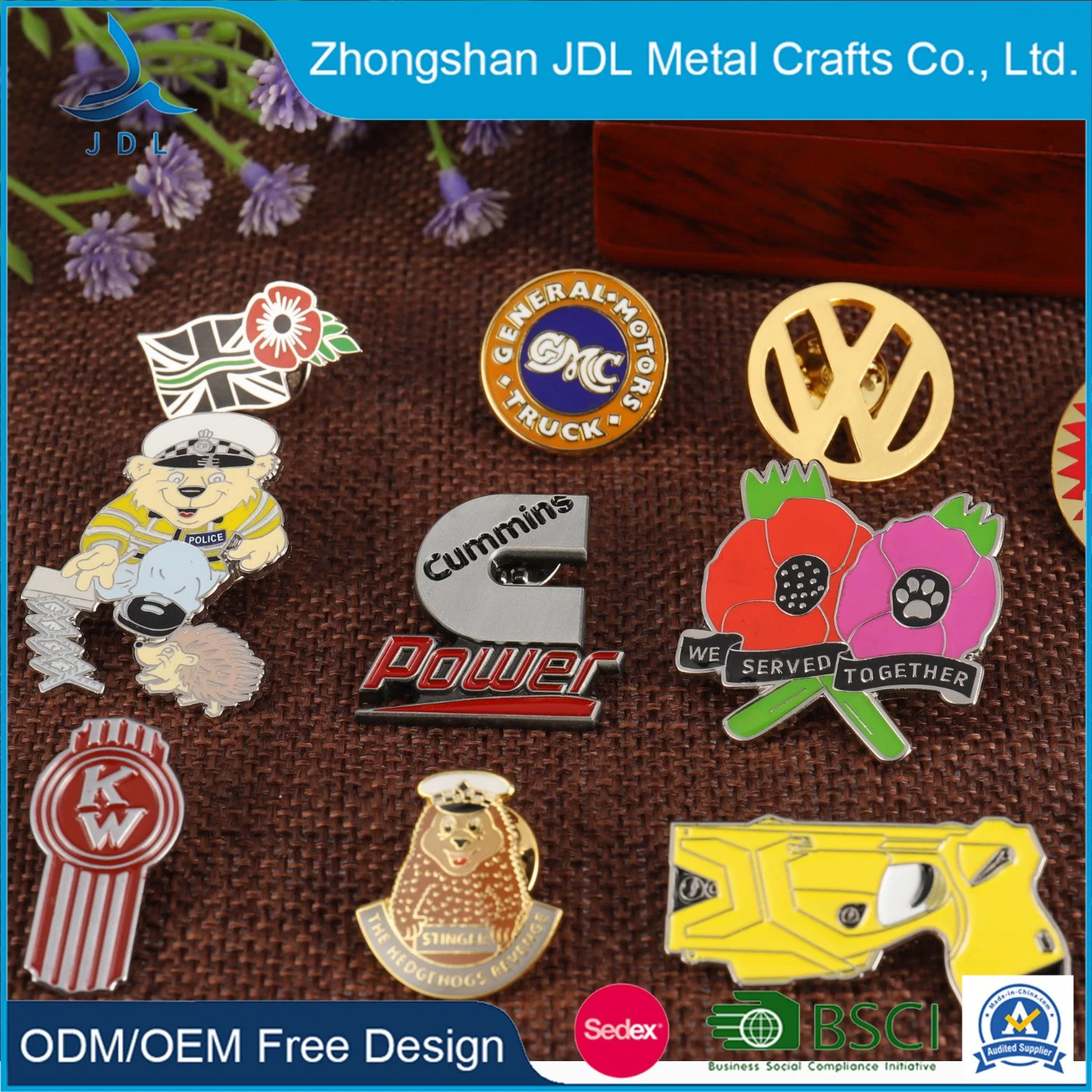 China Wholesale Custom Logo Football Kpop Anime Eagle Gold Poppy Cartoon Metal Craft Military Soft Football Hat Enamel Badge Brooch Safety Chest Flag Lapel Pins