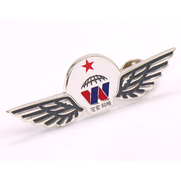 Factory Custom Made Gold Plated Round Metal Alloy Police Award Medal Manufacturer Customized 30mm Soft Enamel Logo Military Emblem Bespoke Price Lapel Pin Badge