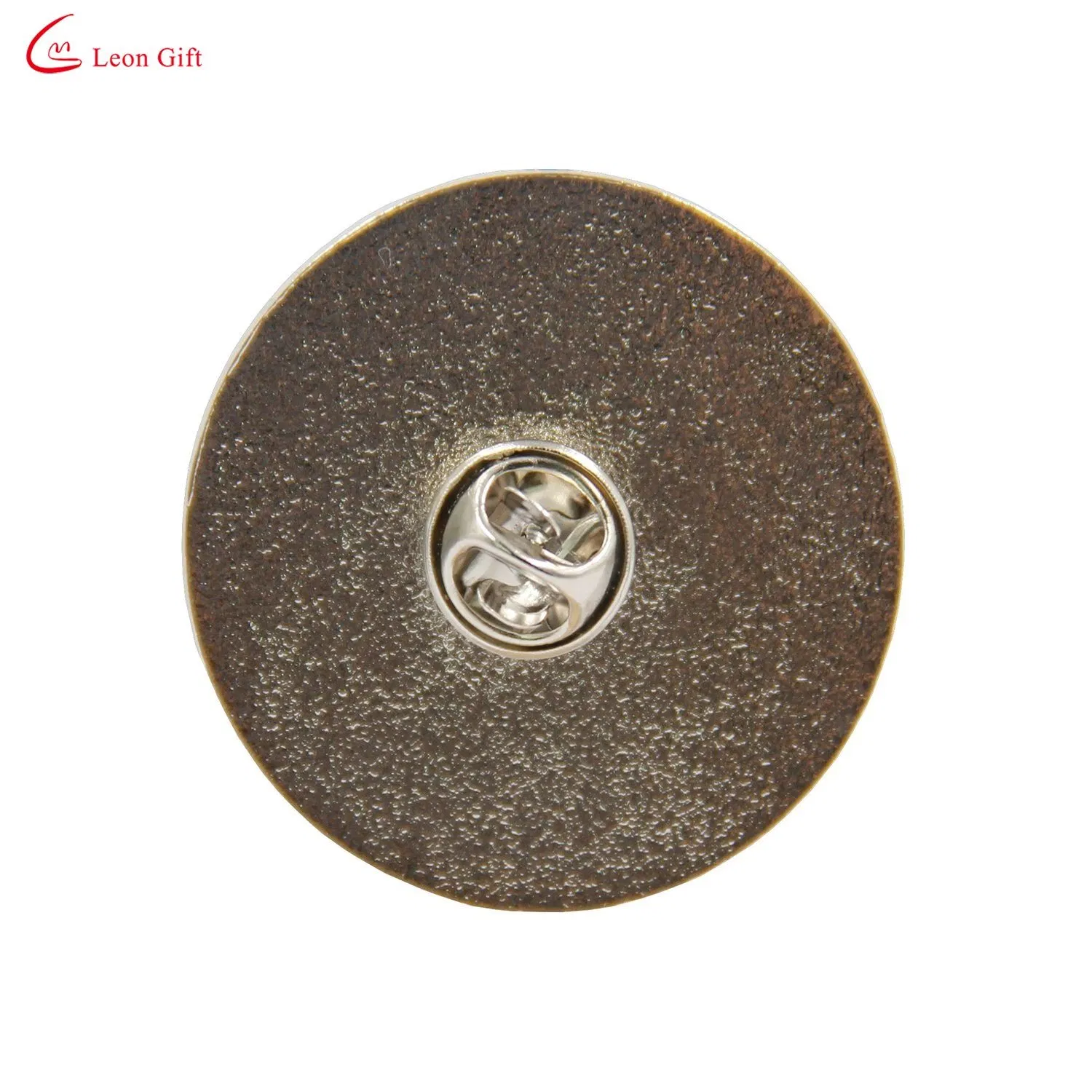 Manufacturer Custom Logo Design 3D Blank Brooch Metal Button Hard Soft Enamel Name Logoemblem Badge