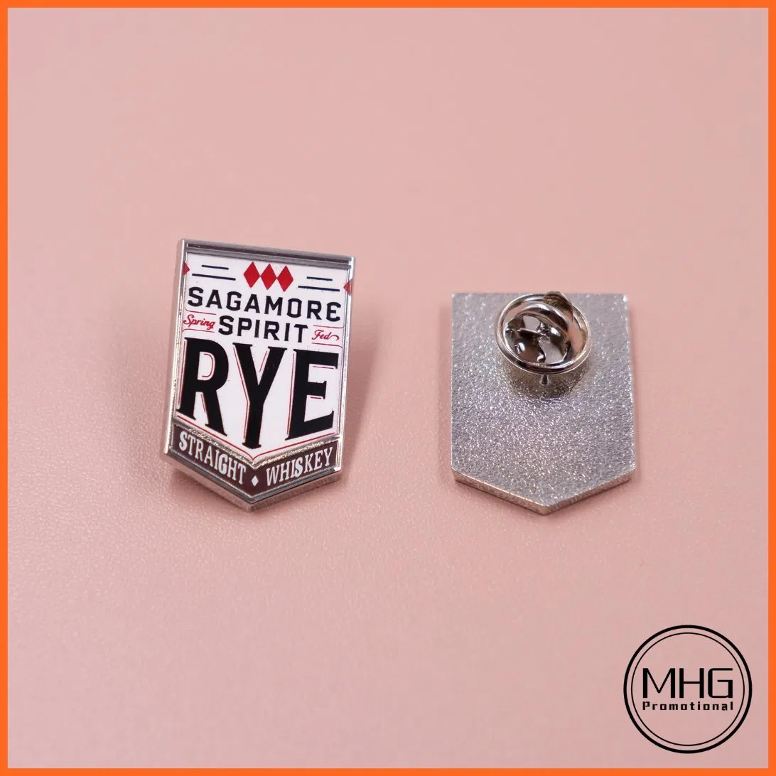 Custom Metal Enamel Printed Lapel Pin Badge