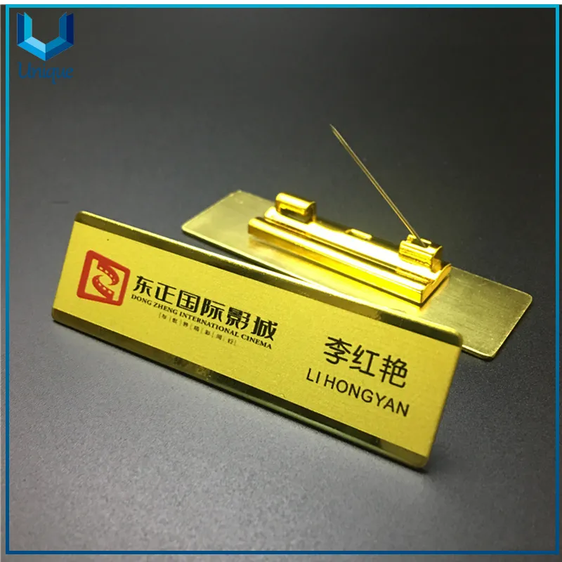 Staff Name Badge Display