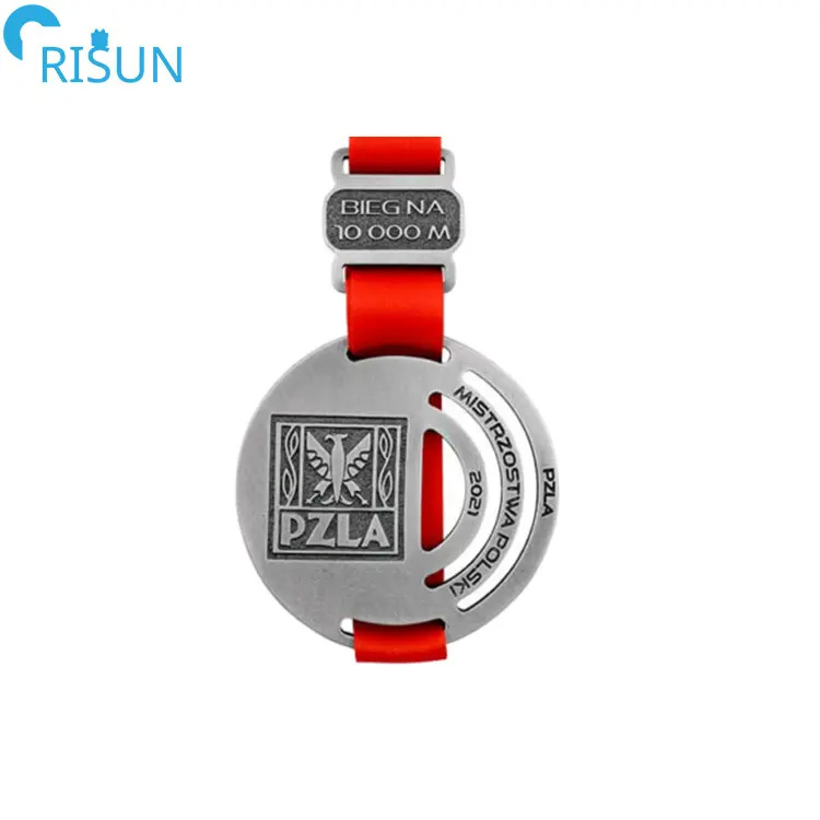 Wholesale Souvenir Custom 3D Enamel Personalized Zinc Alloy Metal Unique Running Marathon Spinning Medal Medalla Medaille Award Running Marathon Medals