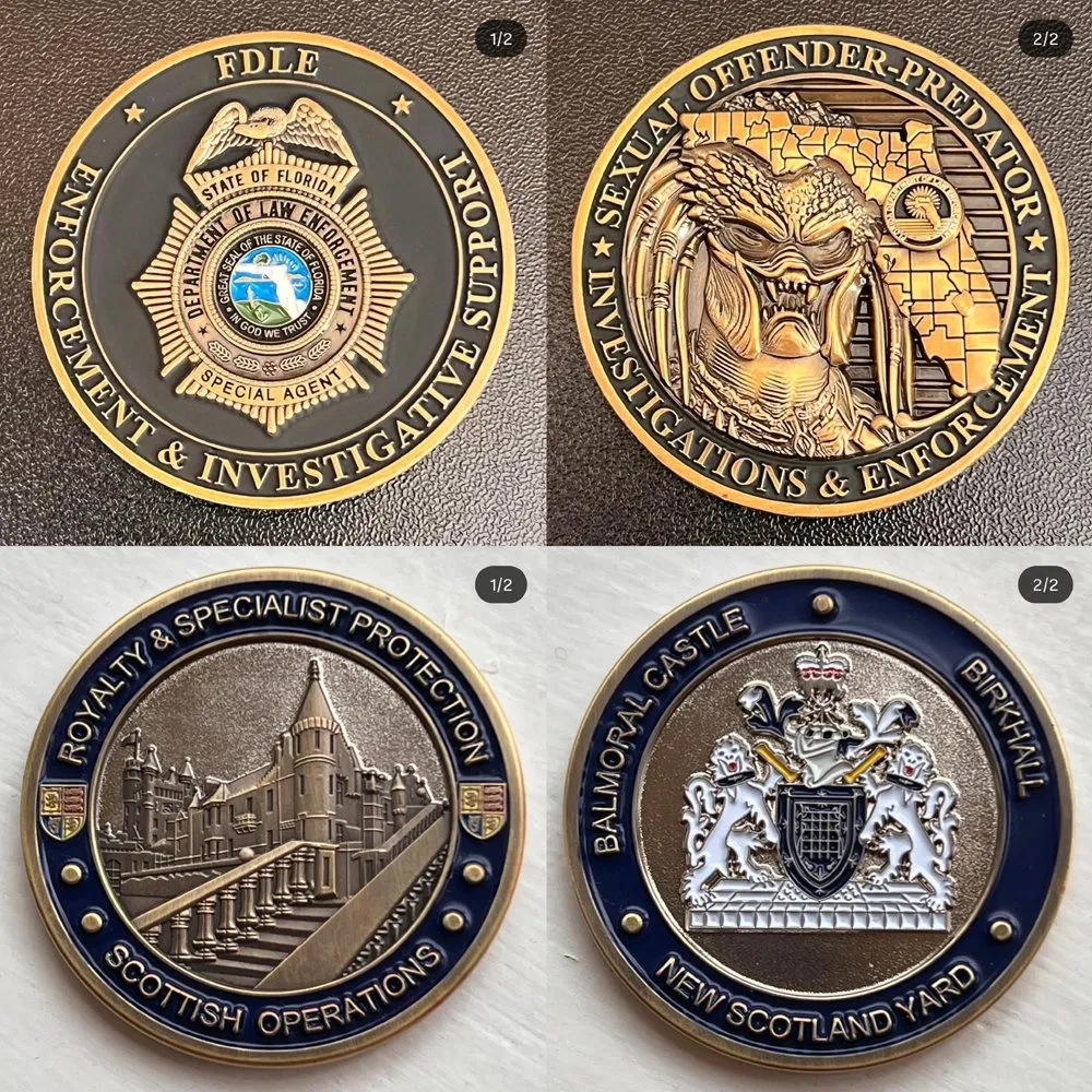 Wholesale Custom Cheap Personalized Custom 3D Soft Hard Ancient Enamel Challenge Coin