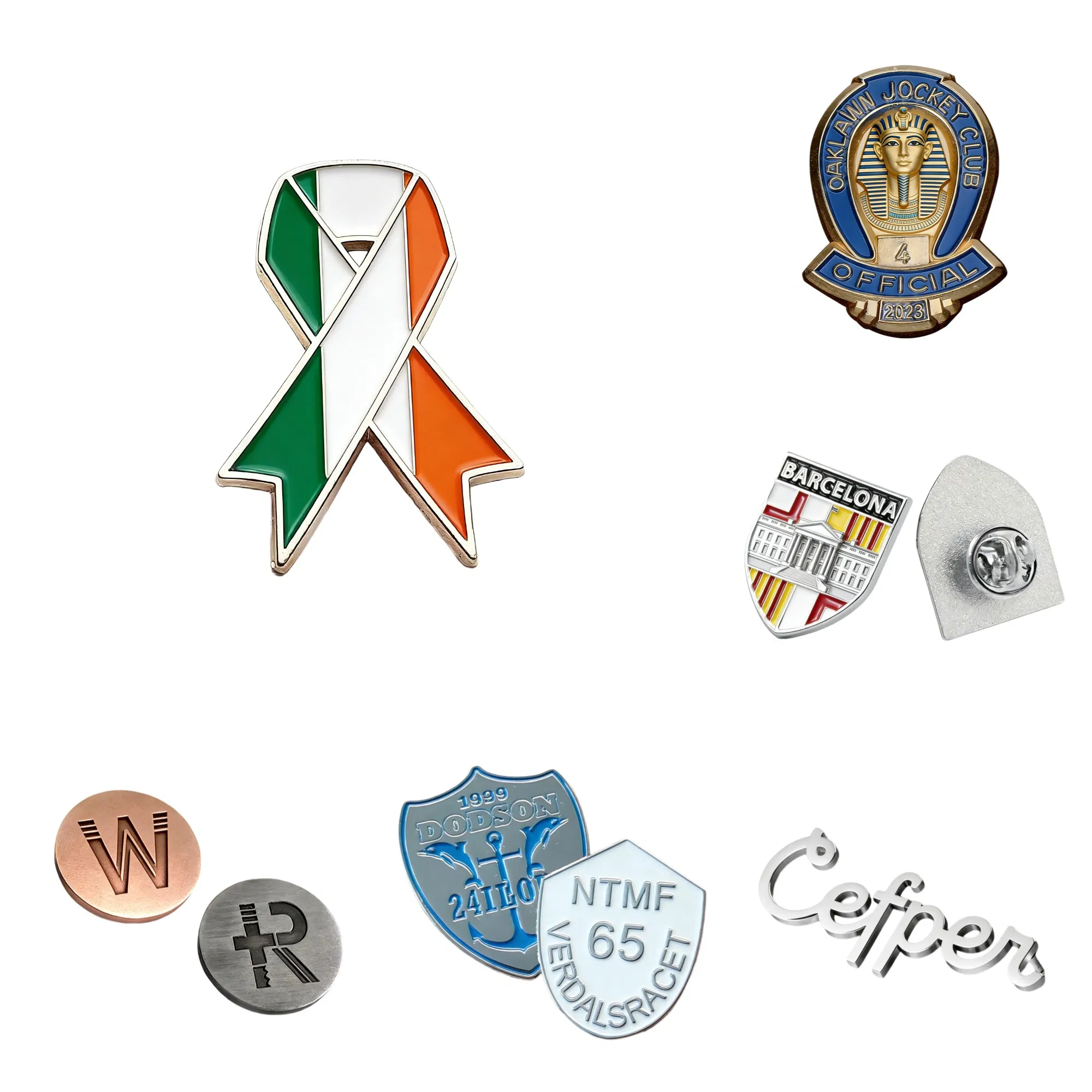 Factory Direct Custom Wholesale Price Soft Hard Enamel Magnetic Magnet Cartoon Name Police Kpop Logo Metal Lapel Pin Badge Medal Keychain Souvenir Gifts Factory