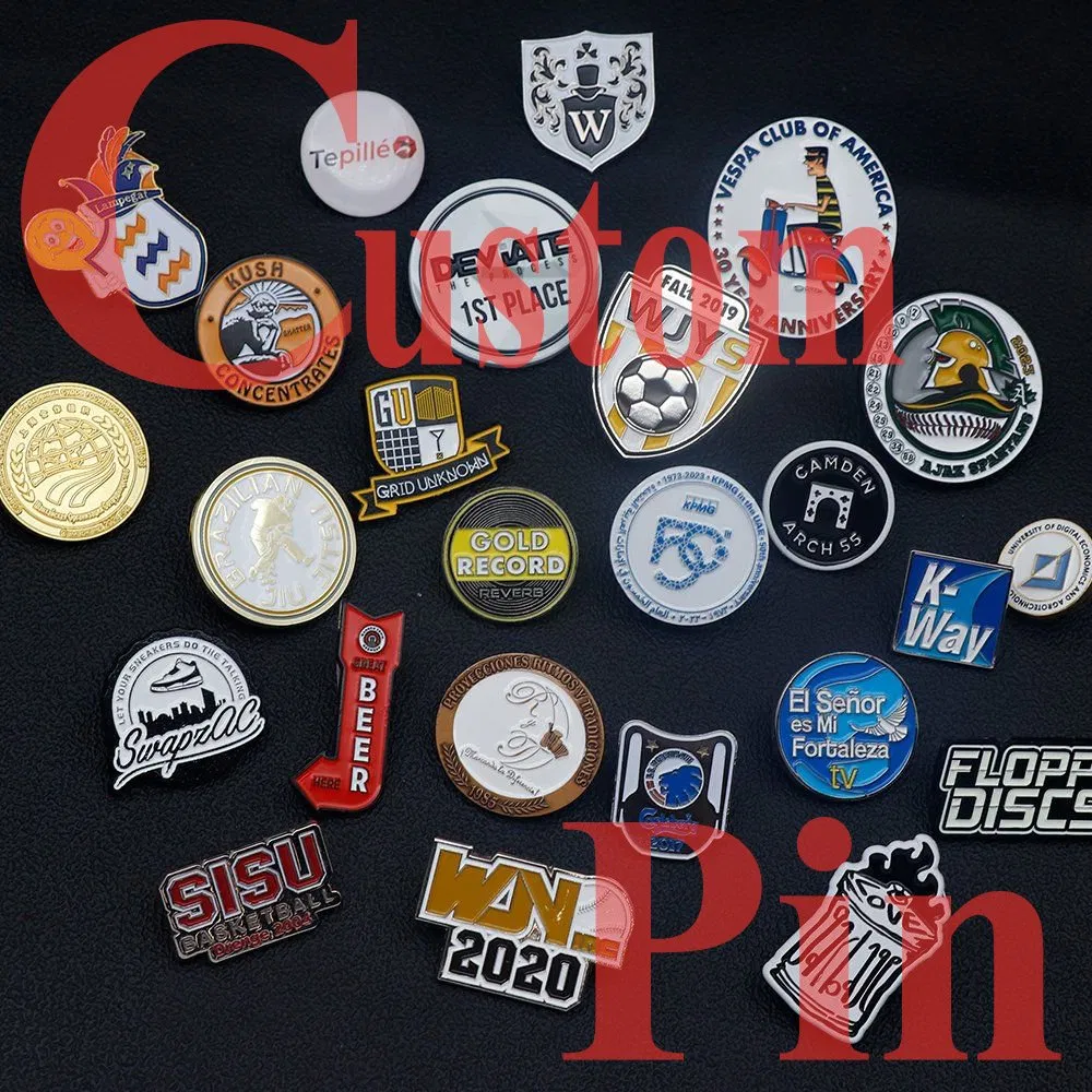 Custom Personalized Logo Plated Metal Lapel Pin for Corporate Company and Branding