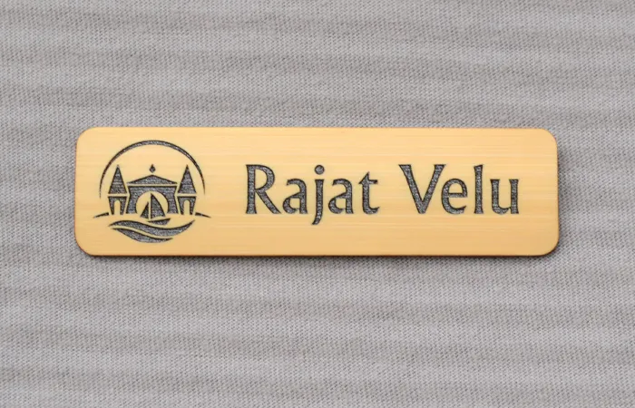 Cork Name Badge 5