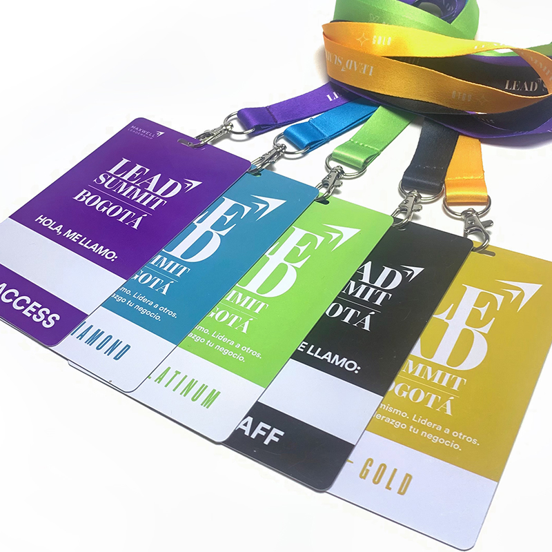 Custom High-Quality PVC Badges for VIP Events and Meetings