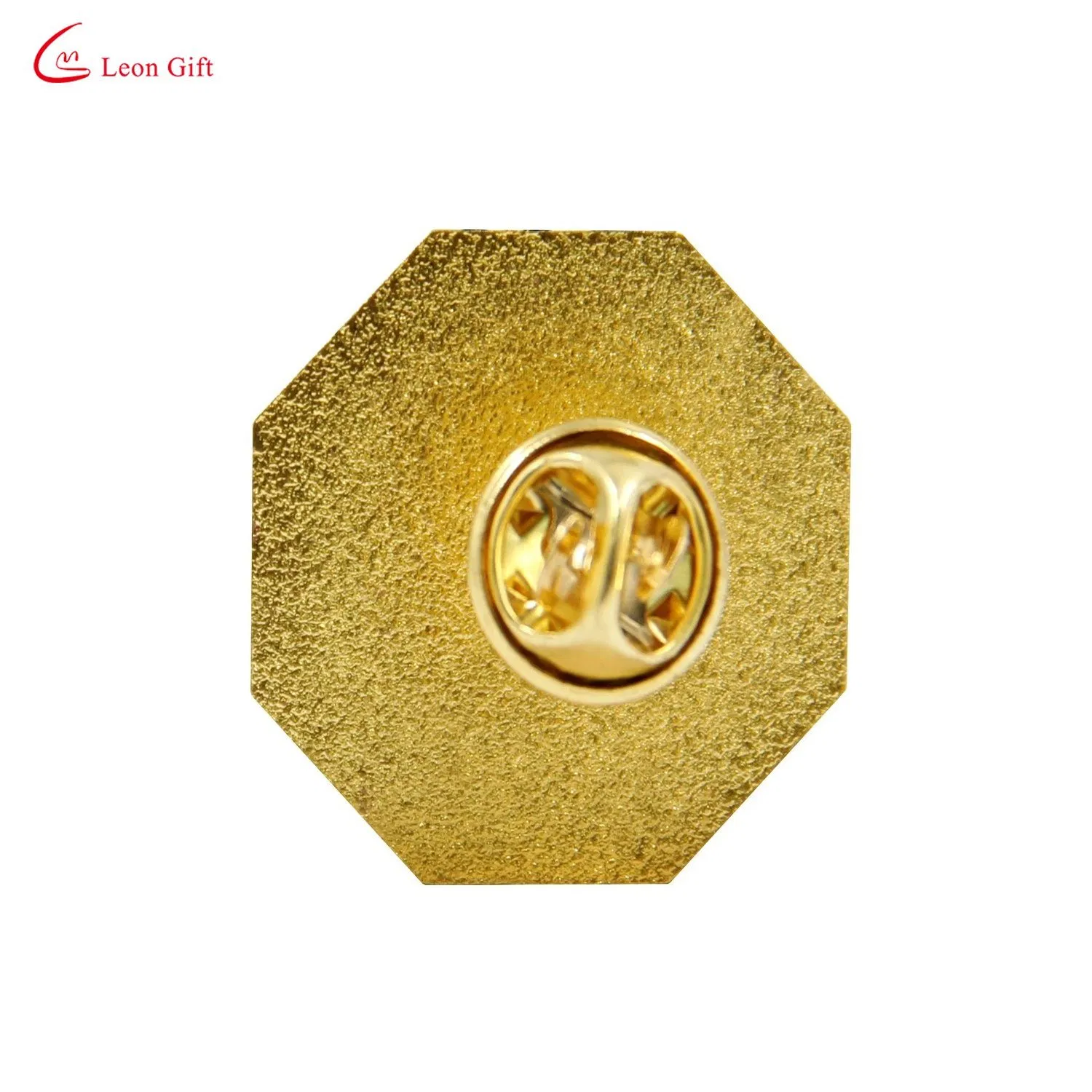 Manufacturer Custom Logo Design 3D Blank Brooch Metal Button Hard Soft Enamel Name Logoemblem Badge