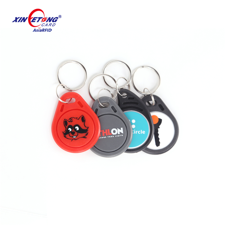 RFID Tk35 RFID 125kHz 13.56MHz Dual Frequency RFID Key Fob Keychain