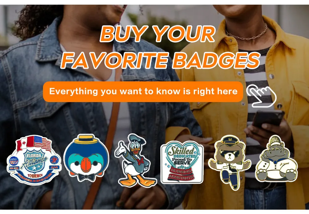 Metal Badge Souvenir