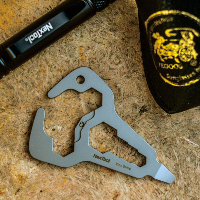 Nextool Outdoor Wrench Keychain EDC Tool with Bottle Opener Screwdrivers