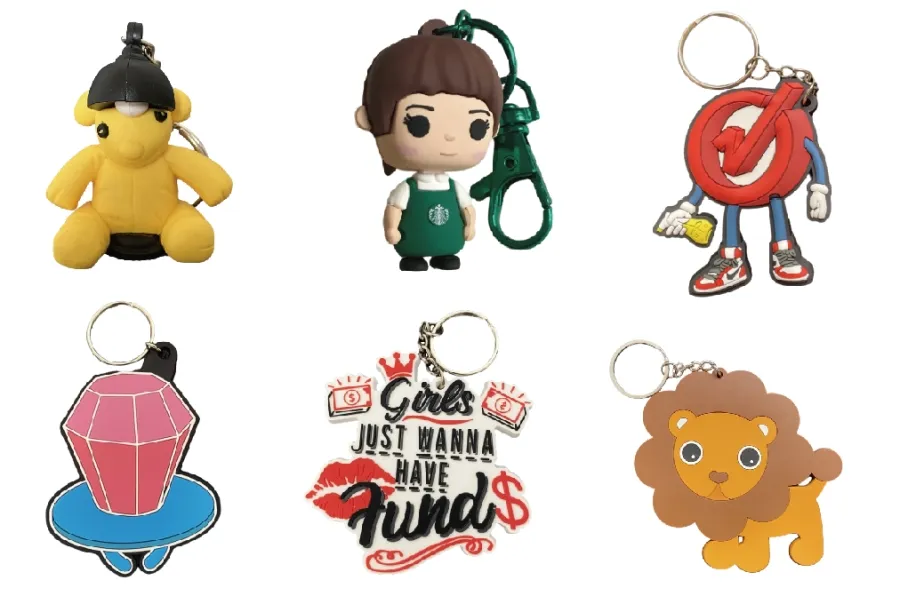 PVC Keychain Showcase 1