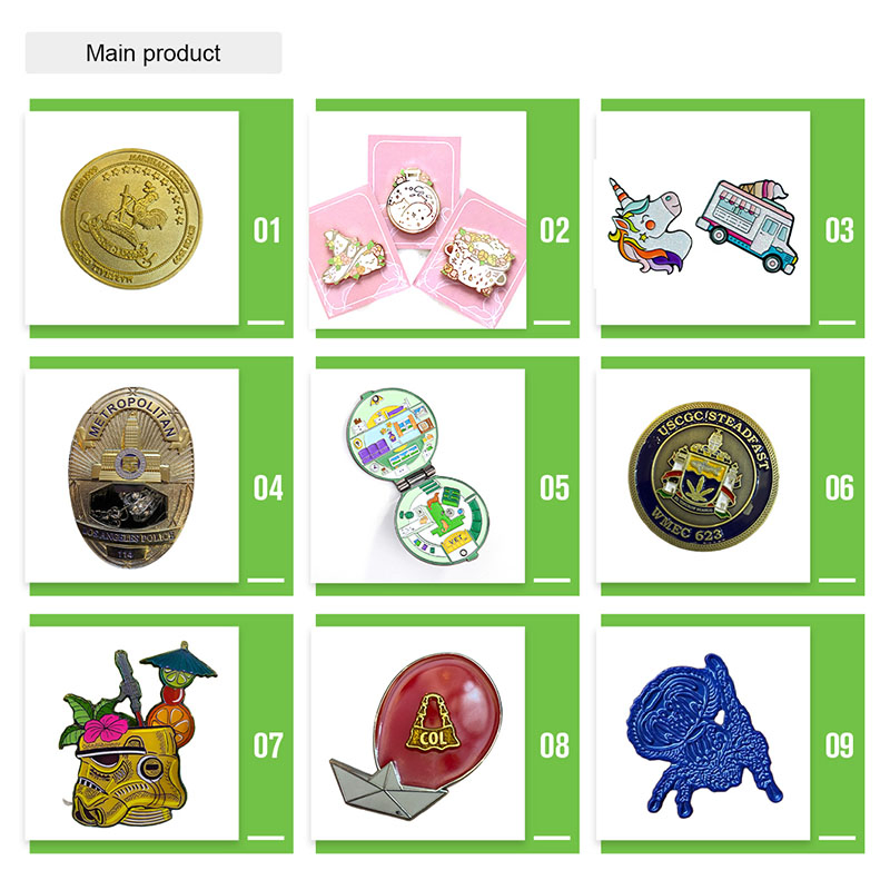 Wholesale Custom Colorful Badges with Soft Enamel