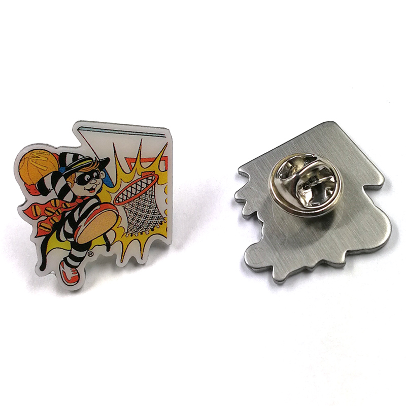 Factory Custom Made Metal Alloy Crafts Manufacturer Customized Cheap Offset Printed Stainless Iron Emblem Bespoke Famous People Award Gift Lapel Pin Badge