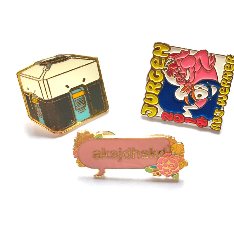 Custom Anime Enamel Pins - Unique Metal Lapel Accessories for Fashion
