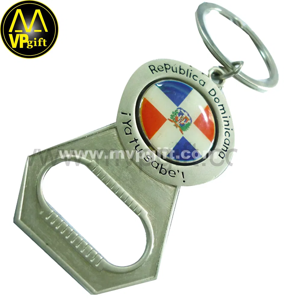 China Custom OEM Metal Zinc Alloy Stainless Steel Enamel Printing Logo Promotional Gift Key Finder Multi Function Bottle Opener