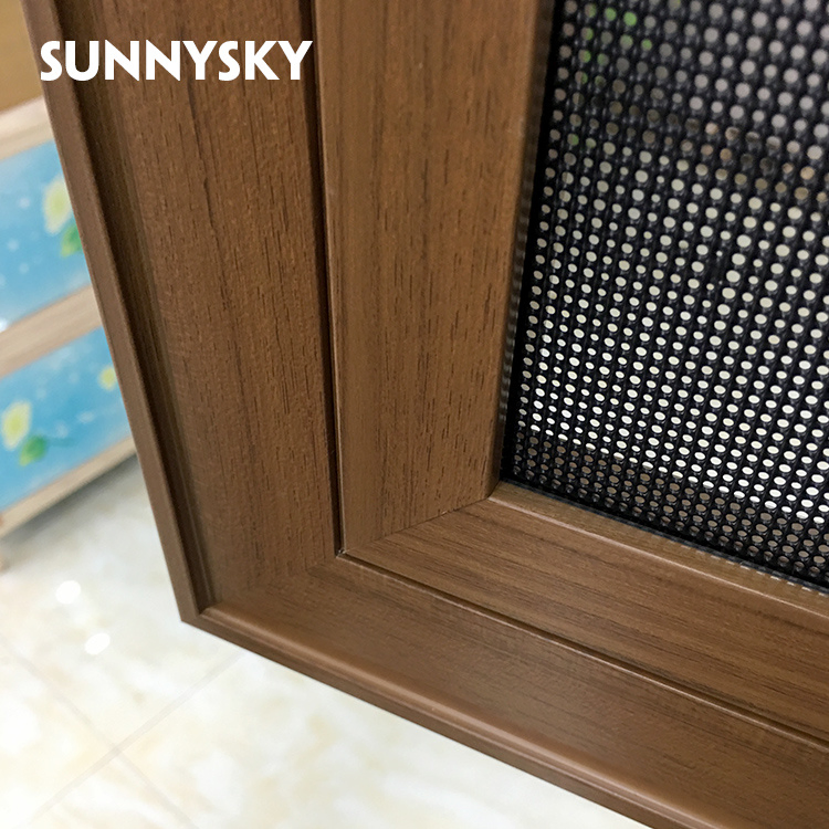 Residential Interior Cheap Patio Aluminum Casement Inswing Windows with Standard Size