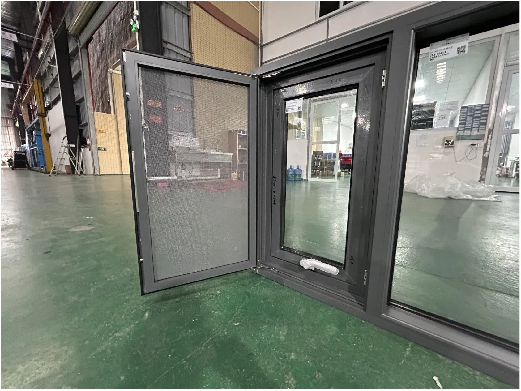 High Performance Aluminum Window Casement Window for Heat Insulation