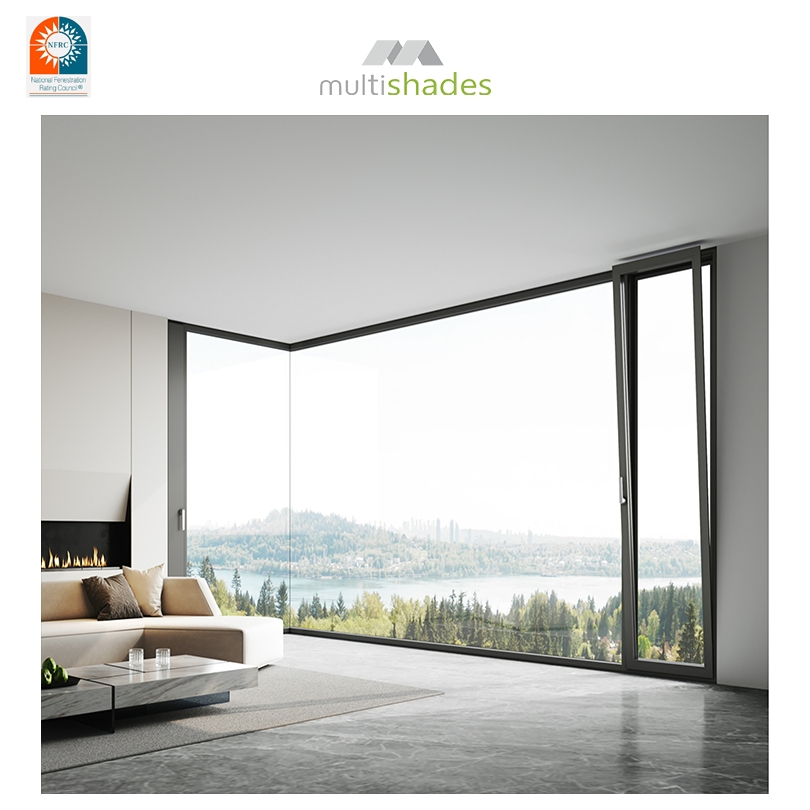 Tilt and Turn Window Weather Resistant Durable Material Aluminum Window Anti Rust Aluminium Window Coastal Homes