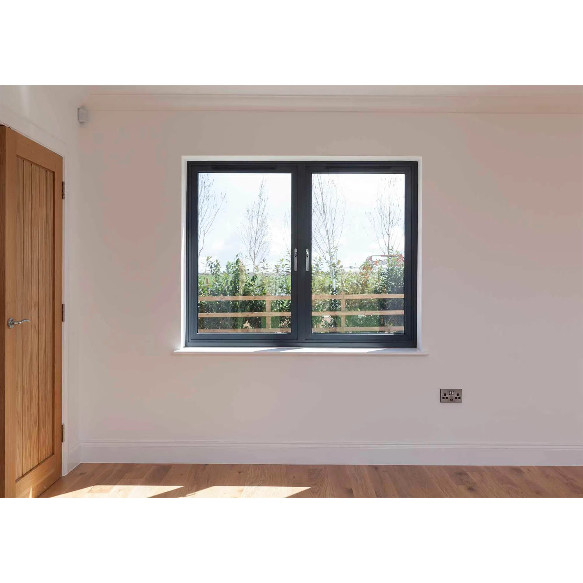 High-Performance Glass Aluminum Casement Window for Tropical Weather