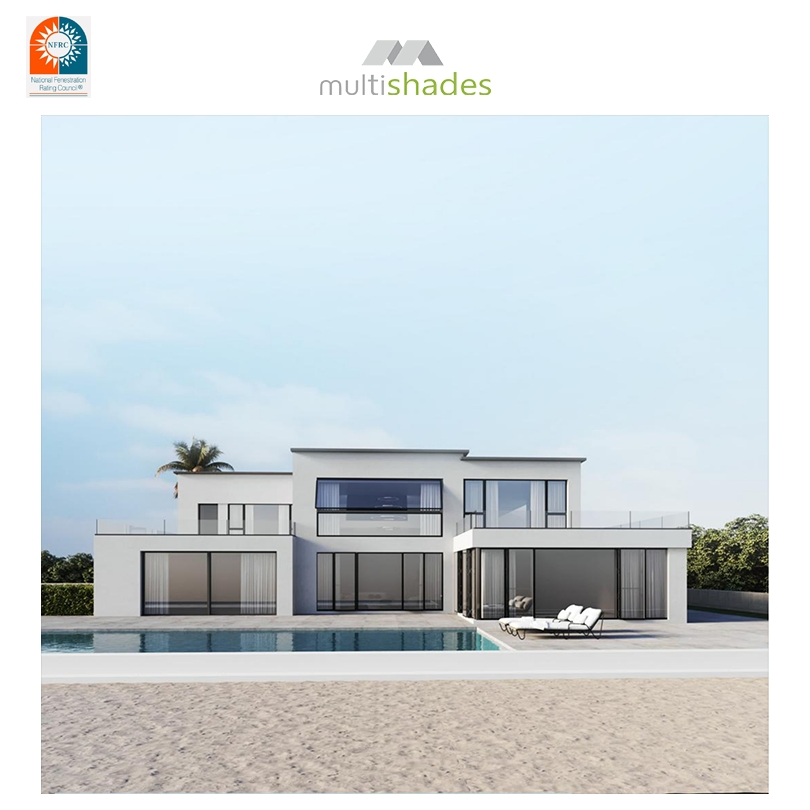 Casement Window Galvanized Hardware Fitted Aluminum Window Anti Corrosion Aluminium Window Tropical Climate