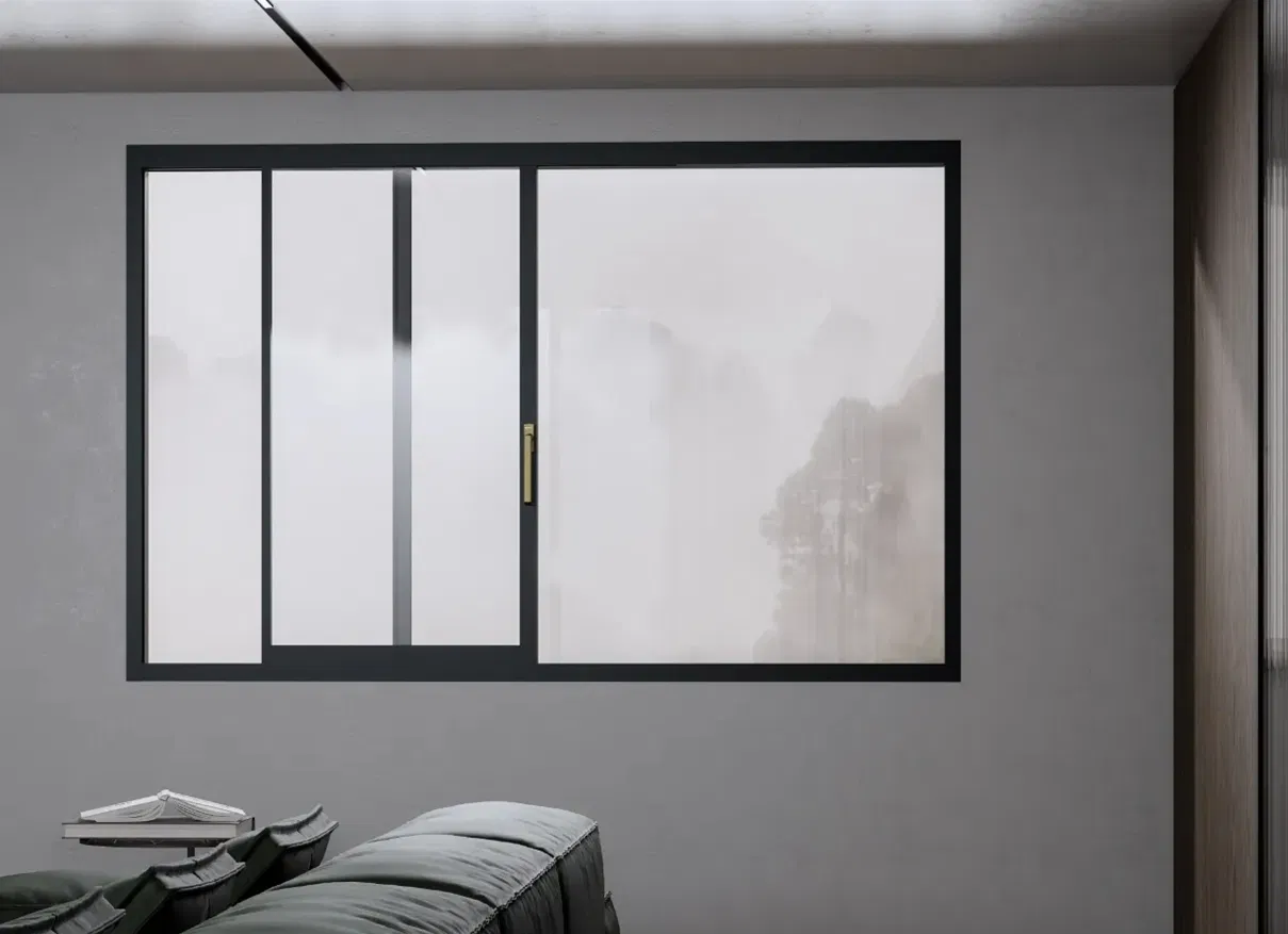 Costal Balcony Anti Corrosion Aluminum Alloy Window UV Protection Sliding Window Door