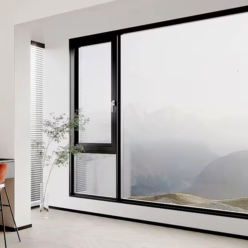 Direct Source Window and Door Aluminium Window Factory Soundproof Thermal Break Heat Insulated Aluminium Casement Window for Luxury Houses and Villas