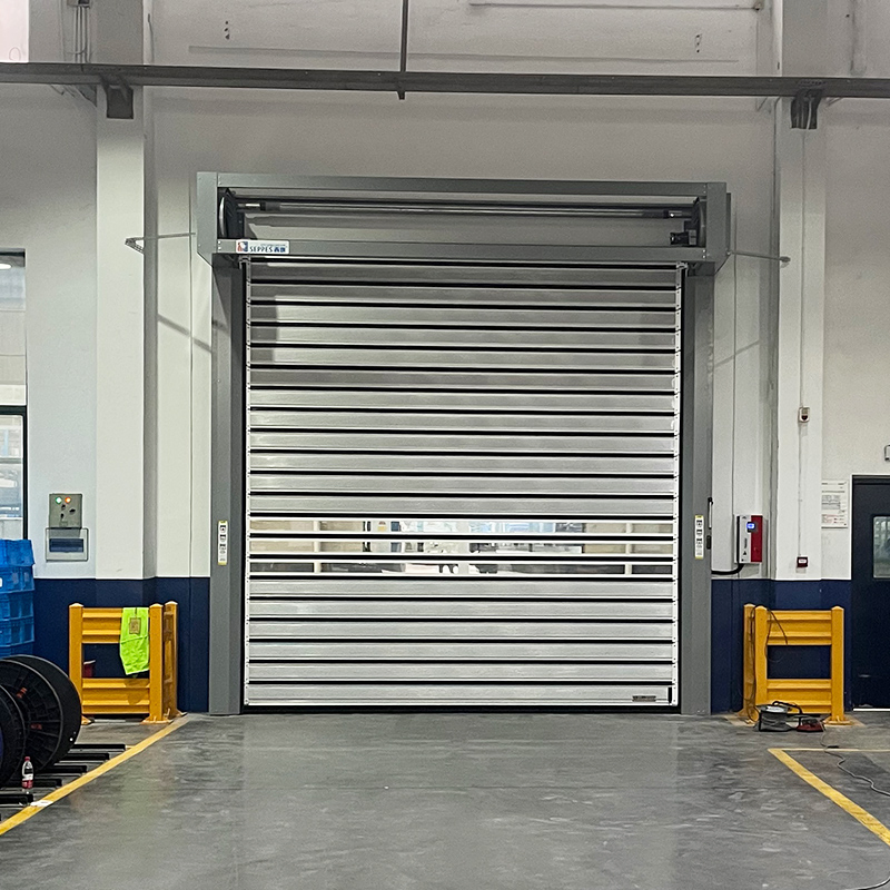 Low Maintenance Industrial Spiral Hard High Speed Door for Parking Garages