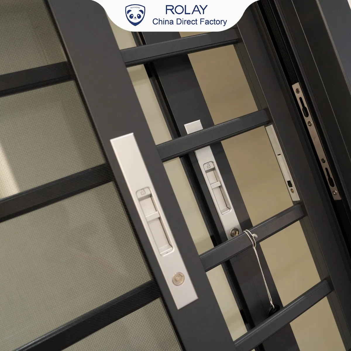 High Strength Anti-Corrosion Long Lifespan Powder Coated Modern Frame Aluminium Window