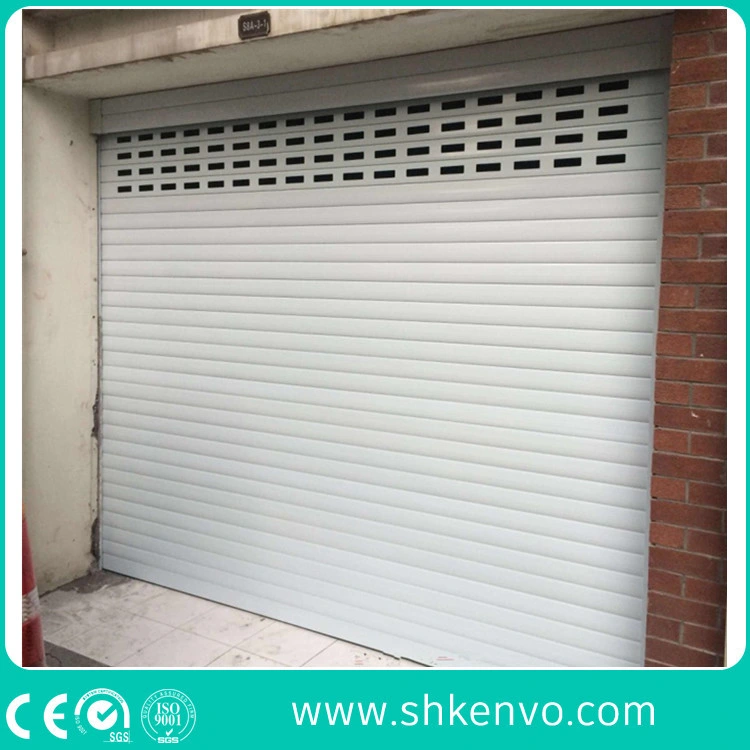 Industrial or Commercial Automatic Aluminum Thermal Insulated Electric Overhead Vertical Roll up or Roller Shutter Coiling Rolling Garage Door for Warehouse