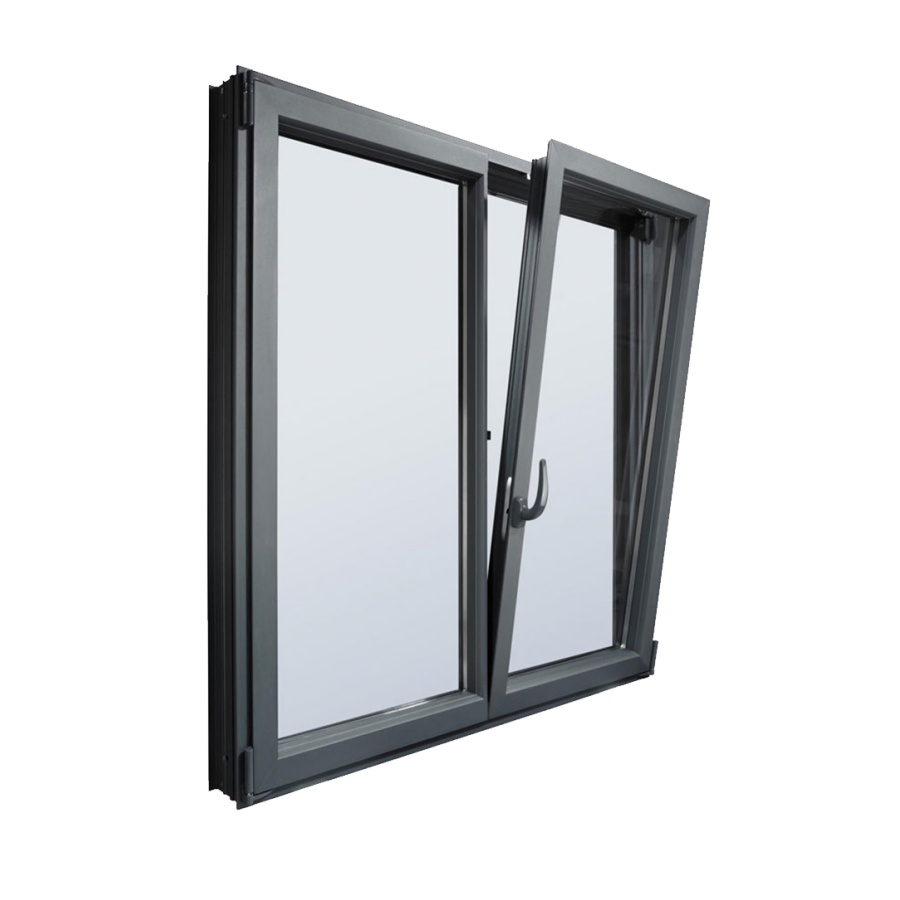 Latest Home Single Hung Windows Weather Resistant Insulated Durable Tempered Double Glazed Aluminium Windows