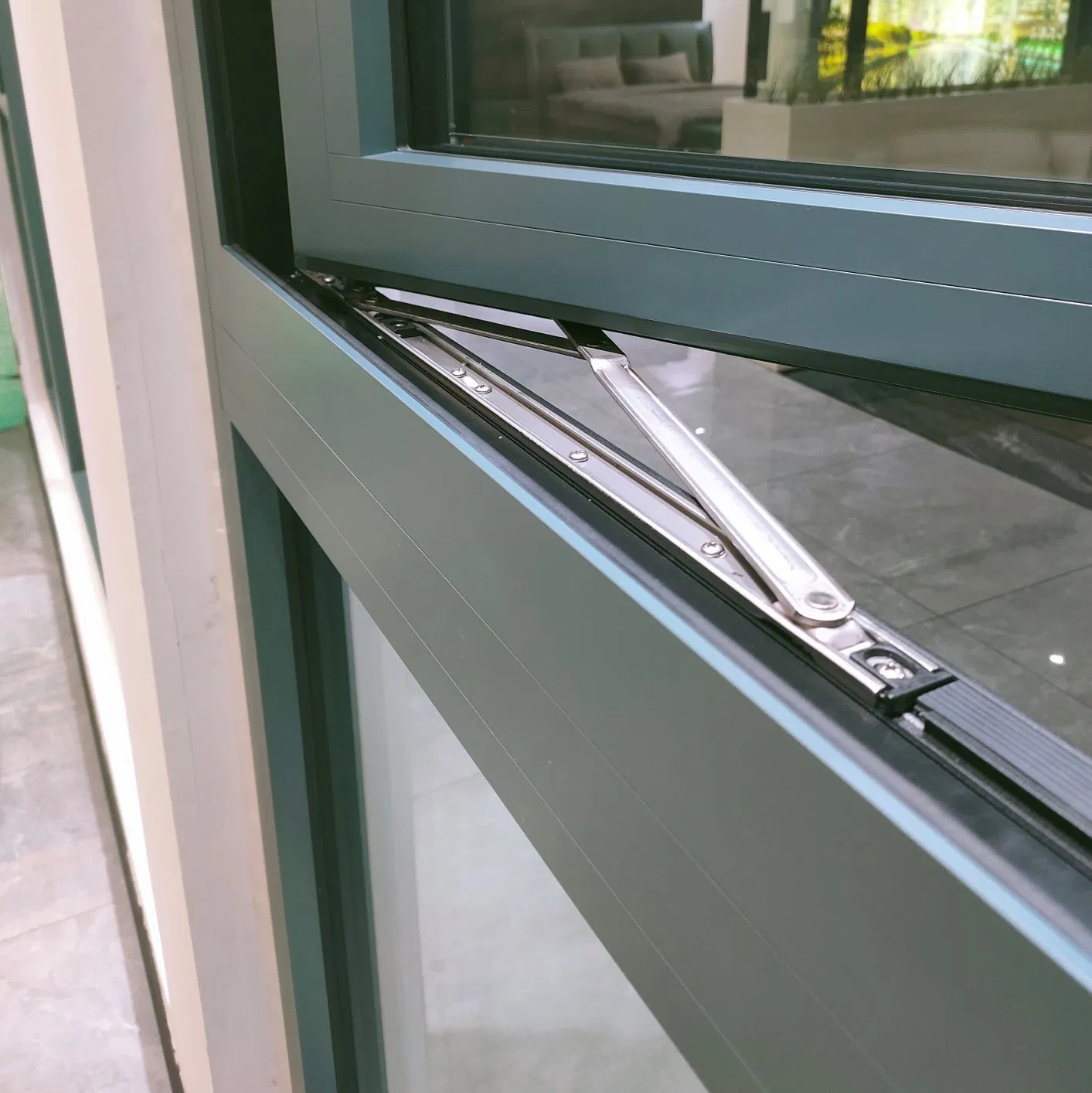 Thermal Break Aluminum Soundproof Double Glazed Insulated Window Aluminium Casement Windows