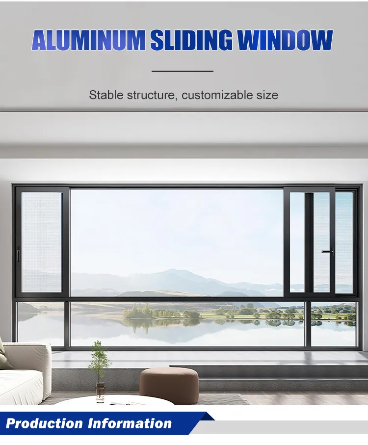 High-Performance Aluminum Alloy Sliding Window