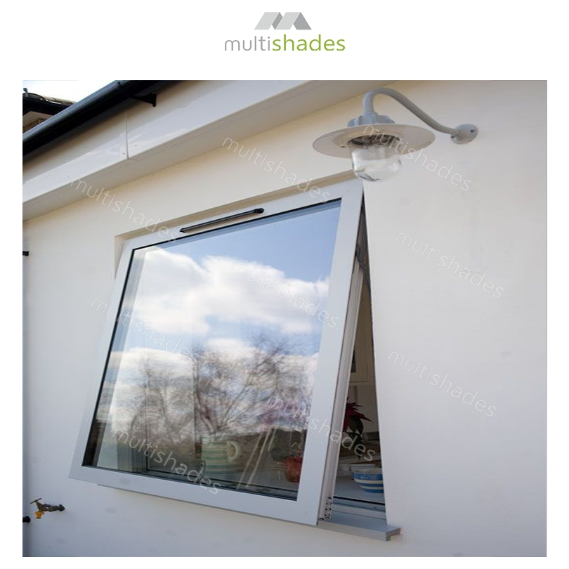High End Thermal Insulation Top Hung Window by Multishades Anti Corrosion Aluminium for Retail Stores